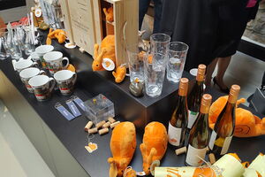 Viele regionale und cittaslow Souvenirs.